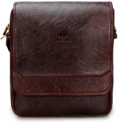 

The Clownfish Women Formal Brown Leatherette Sling Bag