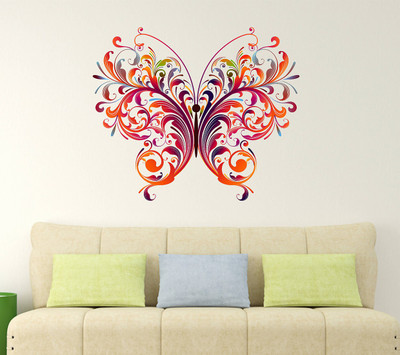 

WALLSTICK  vinyl Sticker(Pack of 1, Multicolor