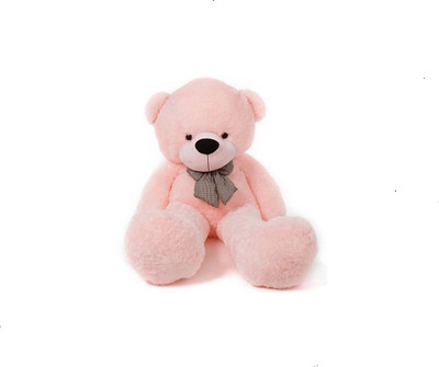 

ManoJ Enterprises 5 feet pink teedy huggable lovable soft teddy bear pink - 152 cm(Pink)