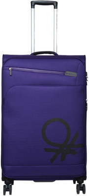 

United Colors of Benetton Soft Luggage Strolly Expandable Check-in Luggage -  inch(Purple