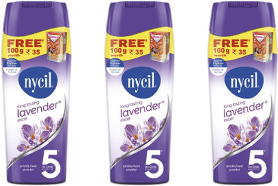 

Nycil Lavender Excel (Pack of 3)(150 g)