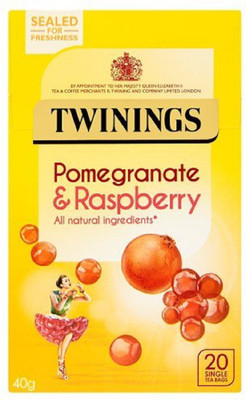 

Twinings Infusion Pomegranate Tea Bags(20 Bags, Box)