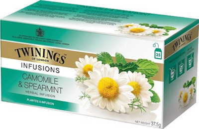 Twinings Refreshing Chamomile Herbal Infusion(25 Bags, Box)