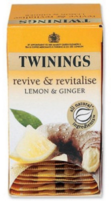 

Twinings Revive and Revitalise Ginger Tea Bags(25 Bags, Box)