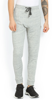 U.S. POLO ASSN. Solid Men Grey Track Pants