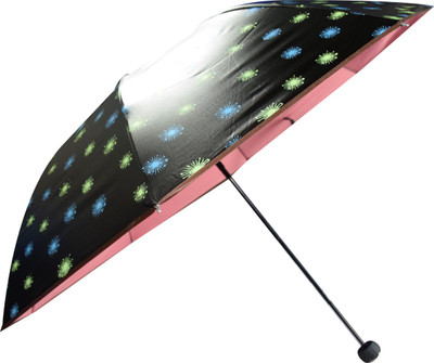 

KEKEMI 3 Fold Designer Sun & Rain Umbrella(Multicolor23)