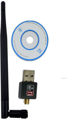 

Etake 600 Mbps Mini WiFi Dongle Wireless LAN Card 802.11 Network Connector USB Adapter(Black)