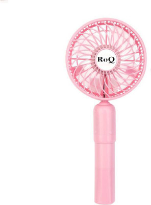 

Blendia Premium Series Mini Foldable Handy with Power Bank Rechargeable USB Fan(Pink)