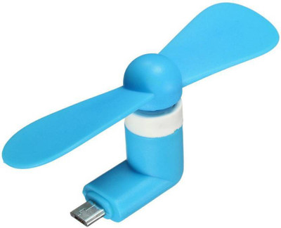 spincart Mini Fan with Micro Pin for Android Devices with OTG Support/USB Fan for Tablet/Android Smartphone (Assorted Colour) fan210 USB Fan(Green, Pink, Blue, White) available at flipkart for Rs.129