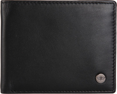 

Police Men Casual Black Genuine Leather Wallet(8 Card Slots)