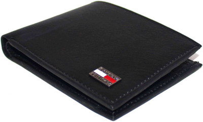 

NIetz Boys Black Genuine Leather Wallet(3 Card Slots)