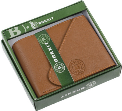

Brexit Boys Tan Artificial Leather Wallet(6 Card Slots)