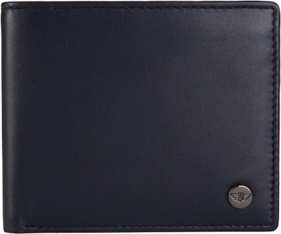 

Police Men Blue Genuine Leather Wallet(4 Card Slots), Navy