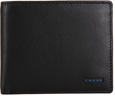 

Cross Men Black, Blue Genuine Leather Wallet(8 Card Slots)