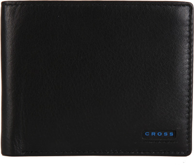 

Cross Men Casual Black, Blue Genuine Leather Wallet(4 Card Slots)