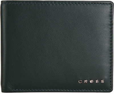 

Cross Men Casual, Formal Black Genuine Leather Wallet(8 Card Slots), Deep green