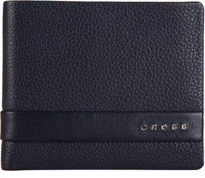

Cross Men Casual, Trendy Blue Genuine Leather Wallet(11 Card Slots), Navy