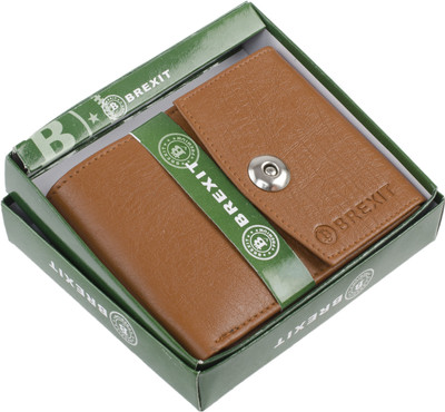 

Brexit Boys Tan Artificial Leather Wallet(8 Card Slots)