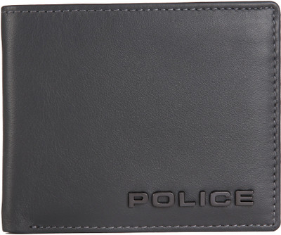 

Police Men Casual Black Genuine Leather Wallet(4 Card Slots), Stone