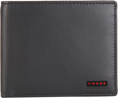 

Cross Men Brown, Red Genuine Leather Wallet(4 Card Slots), Stone/red