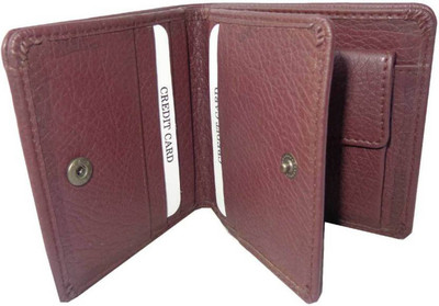 

Vital King Men Brown Artificial Leather Wallet(8 Card Slots), Maroon