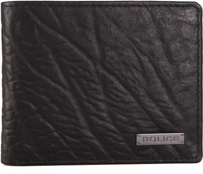 

Police Men Casual Black Genuine Leather Wallet(4 Card Slots)