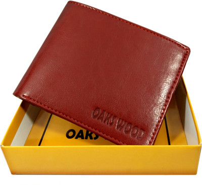 

Oaks Wood Boys Brown Artificial Leather Wallet(3 Card Slots)