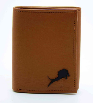 

NIetz Men Tan Genuine Leather Wallet(6 Card Slots)
