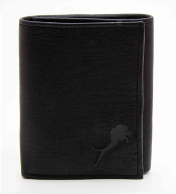 

NIetz Men Black Genuine Leather Wallet(6 Card Slots)