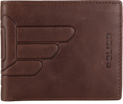 

Police Men Formal, Casual Brown Genuine Leather Wallet(8 Card Slots)