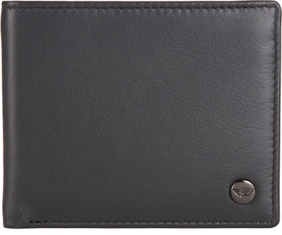 

Police Men Formal Silver Genuine Leather Wallet(8 Card Slots), Steel