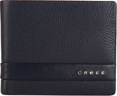 

Cross Men Formal Blue Genuine Leather Wallet(4 Card Slots), Navy