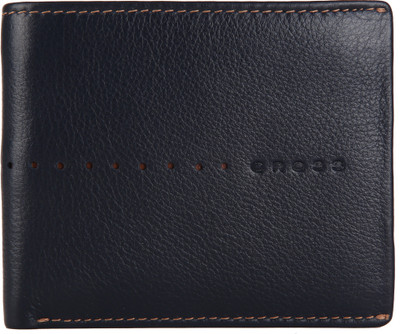 

Cross Men Formal Blue Genuine Leather Wallet(4 Card Slots), Navy/tan
