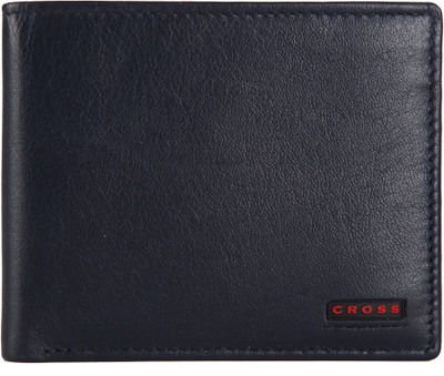 

Cross Men Formal Blue, Red Genuine Leather Wallet(8 Card Slots), Navy/red