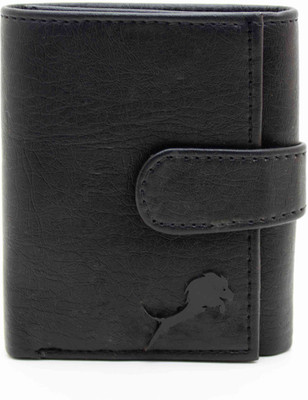 

NIetz Men Black Genuine Leather Wallet(6 Card Slots)