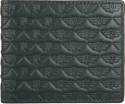 

Police Men Green Genuine Leather Wallet(4 Card Slots), Deep green