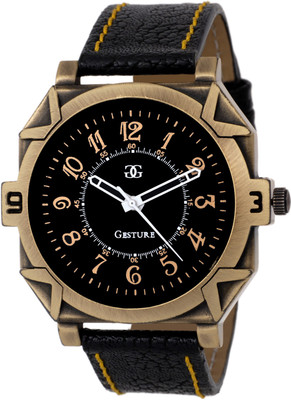 

Gesture 211 Black Stylish Sporty Watch - For Men