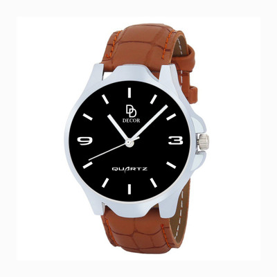 

DECOR BRWN-STRP-1-D42 Modish Watch - For Men
