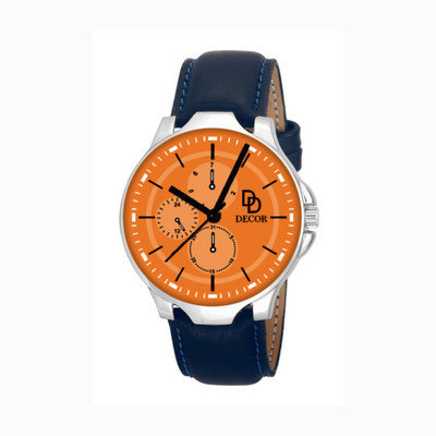 

DECOR BLUE-STRP-1-D62 Modish Watch - For Men