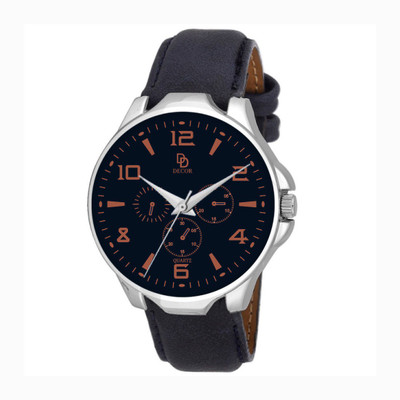 

DECOR BLK-STRP-1-D52 Modish Watch - For Men
