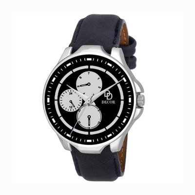 

DECOR BLK-STRP-1-D68 Modish Watch - For Men