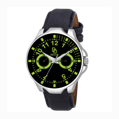 

DECOR BLK-STRP-1-D69 Modish Watch - For Men