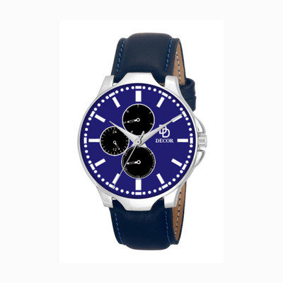 

DECOR BLUE-STRP-1-D70 Modish Watch - For Men