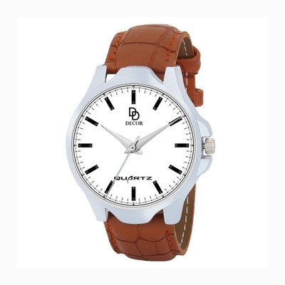 

DECOR BRWN-STRP-1-D31 Modish Watch - For Men