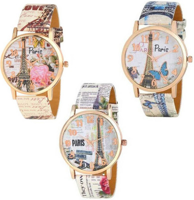 

JIYA ENTERPRISE NEW STYLISH PARIS EDITION JM 048 Watch - For Men & Women