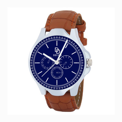

DECOR BRWN-STRP-1-D49 Modish Watch - For Men