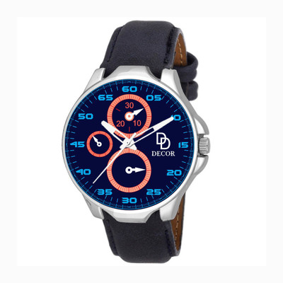 

DECOR BLK-STRP-1-D19 Modish Watch - For Men