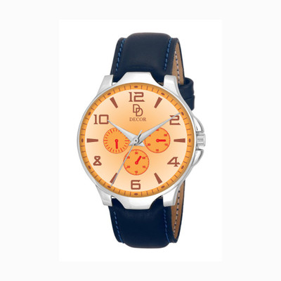 

DECOR BLUE-STRP-1-D54 Modish Watch - For Men