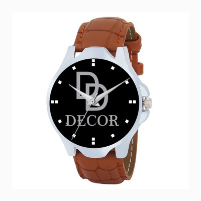 

DECOR BRWN-STRP-1-D27 Modish Watch - For Men