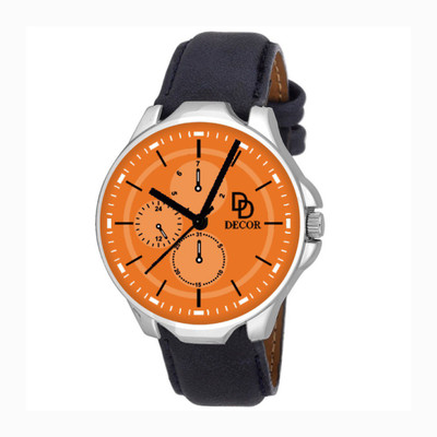 

DECOR BLK-STRP-1-D62 Modish Watch - For Men